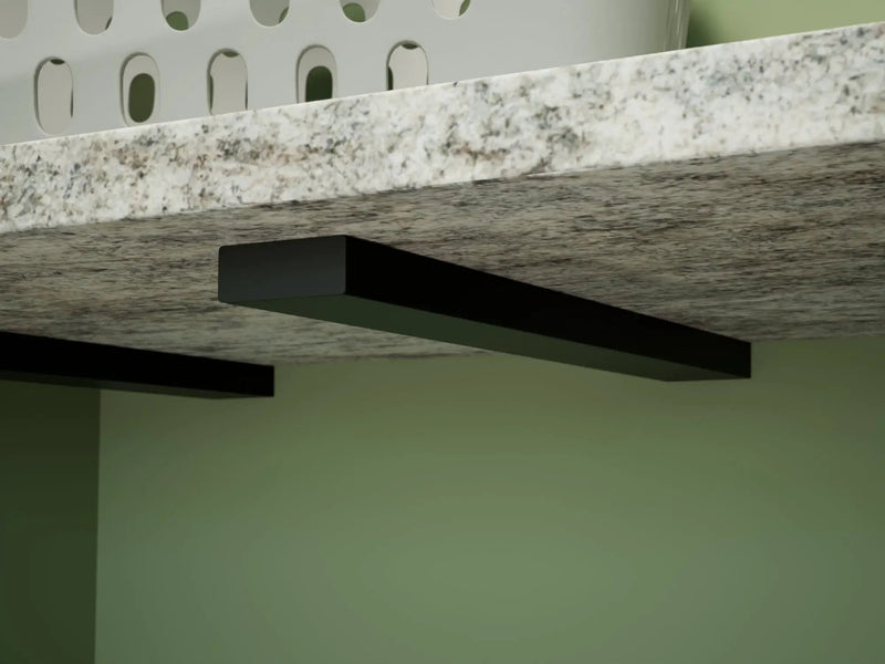 Industrial 1 inch Free Hanging Shelf Bracket® by The Original Granite Bracket