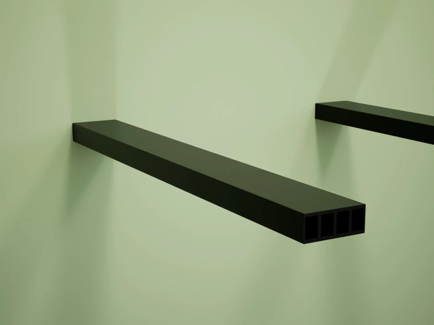 Industrial 1 inch Free Hanging Shelf Bracket® by The Original Granite Bracket