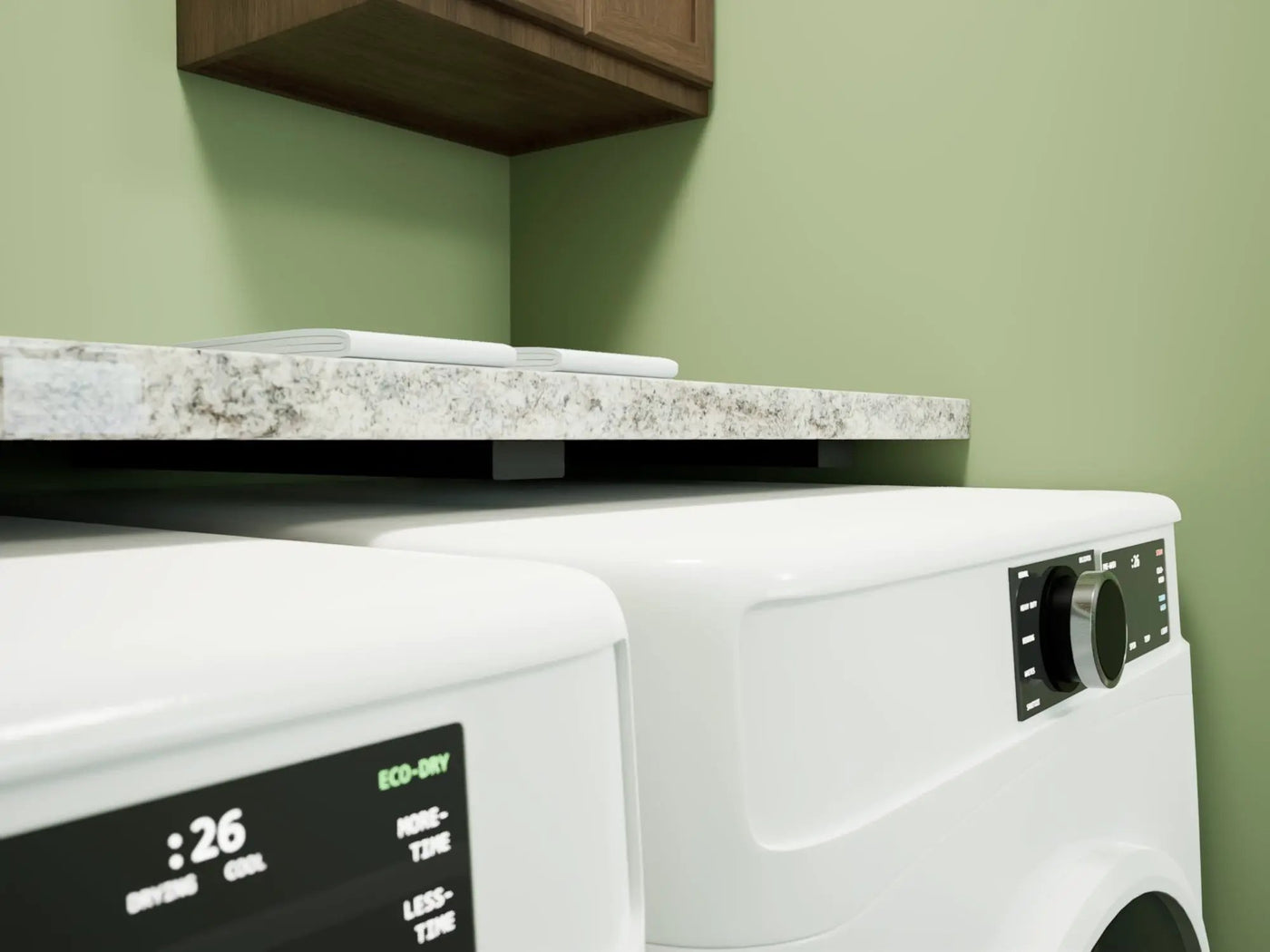 Industrial 1 inch Free Hanging Shelf Bracket® by The Original Granite Bracket