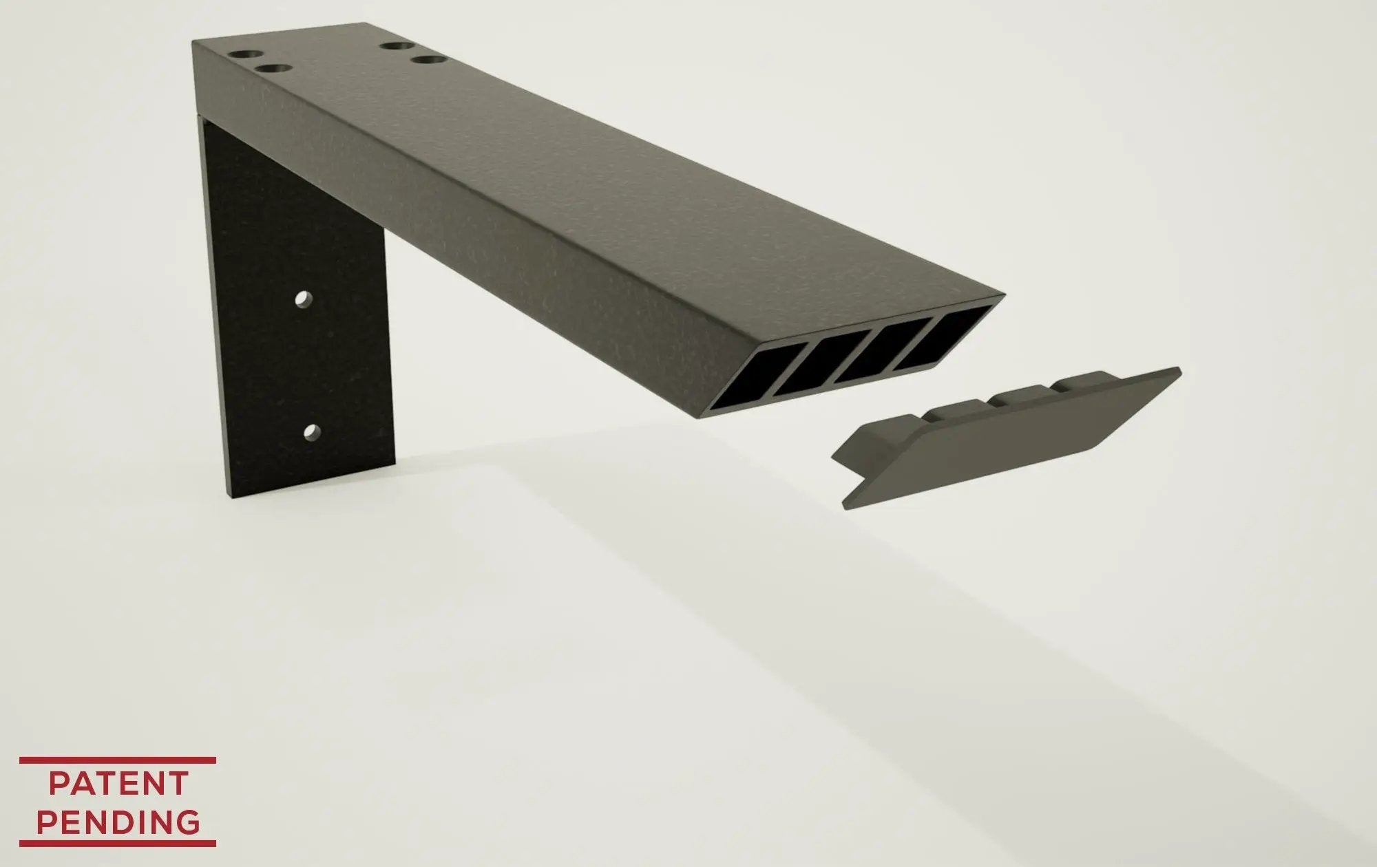 Industrial 1 inch L Bracket Countertop Support® by The Original Granite Bracket