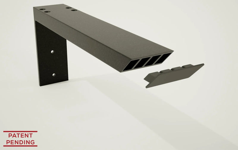Industrial 1 inch L Bracket Countertop Support® by The Original Granite Bracket