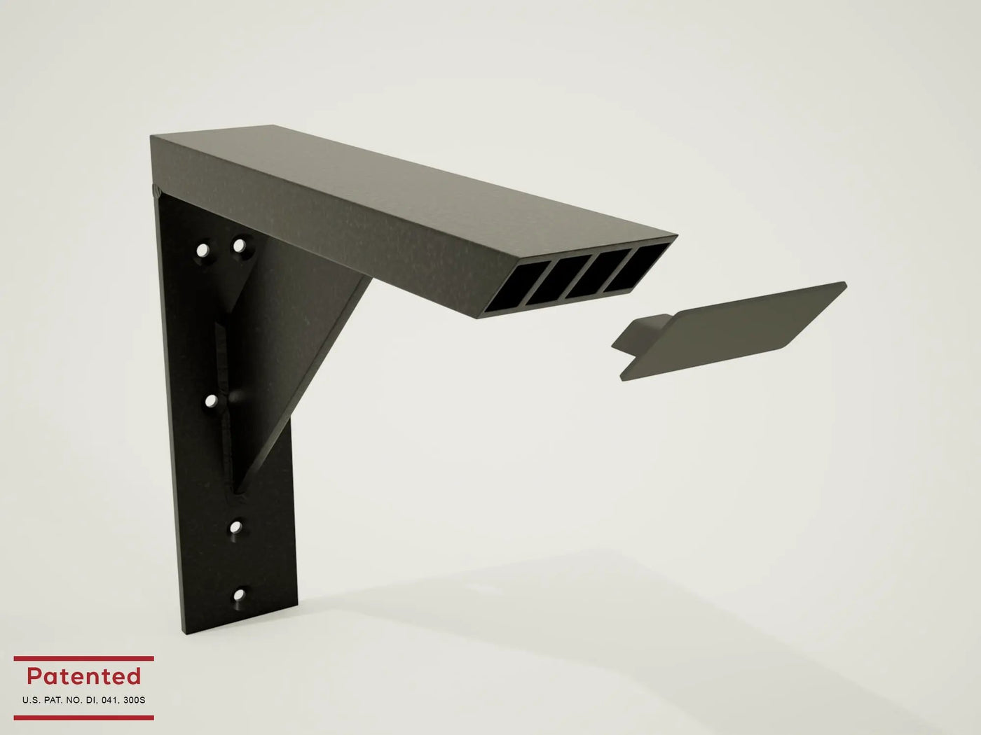 Industrial 1 inch Large Shelf Bracket® by The Original Granite Bracket