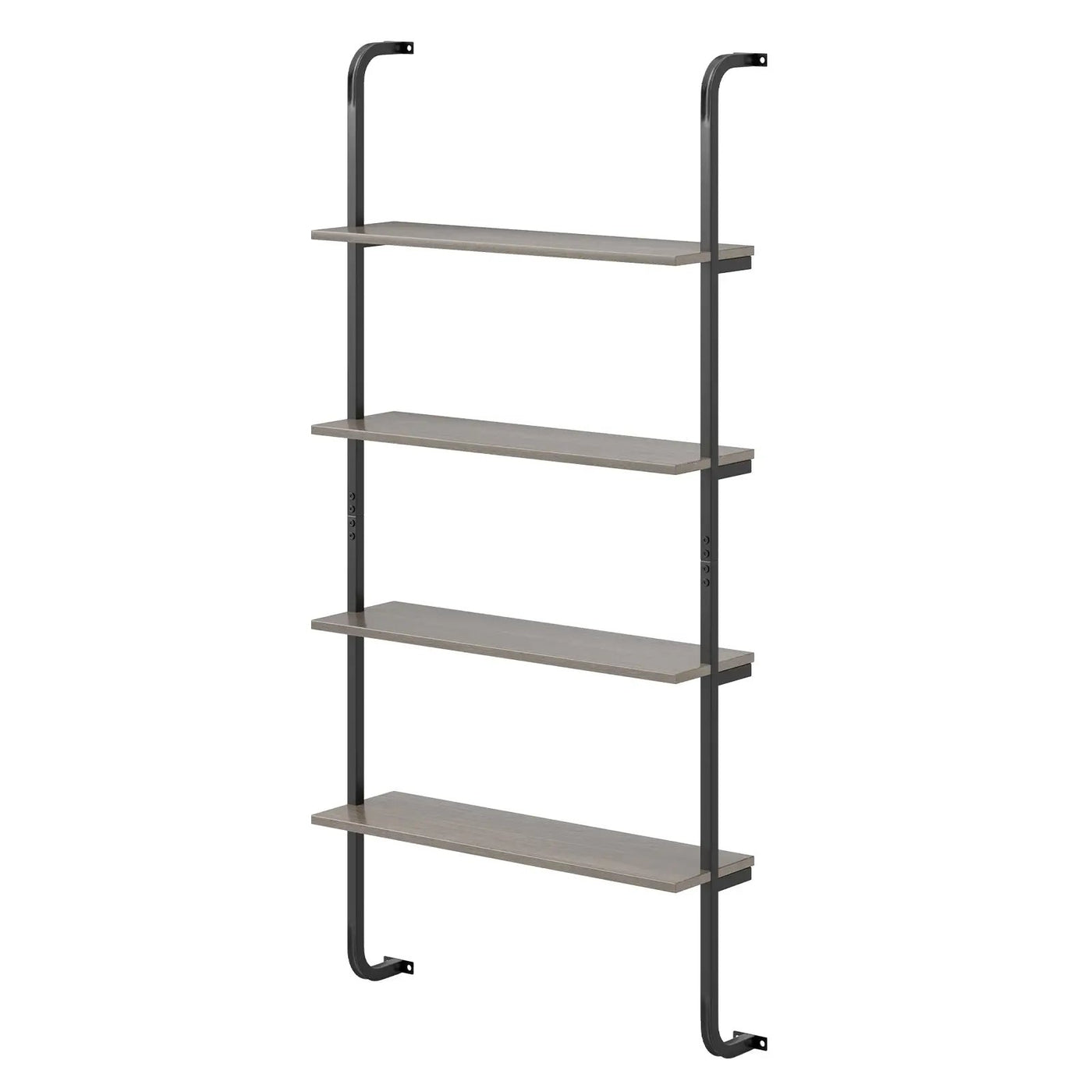 4-Tier Industrial Pipe Shelving with Metal Frame for Living Room Kitchen by DirectDeals