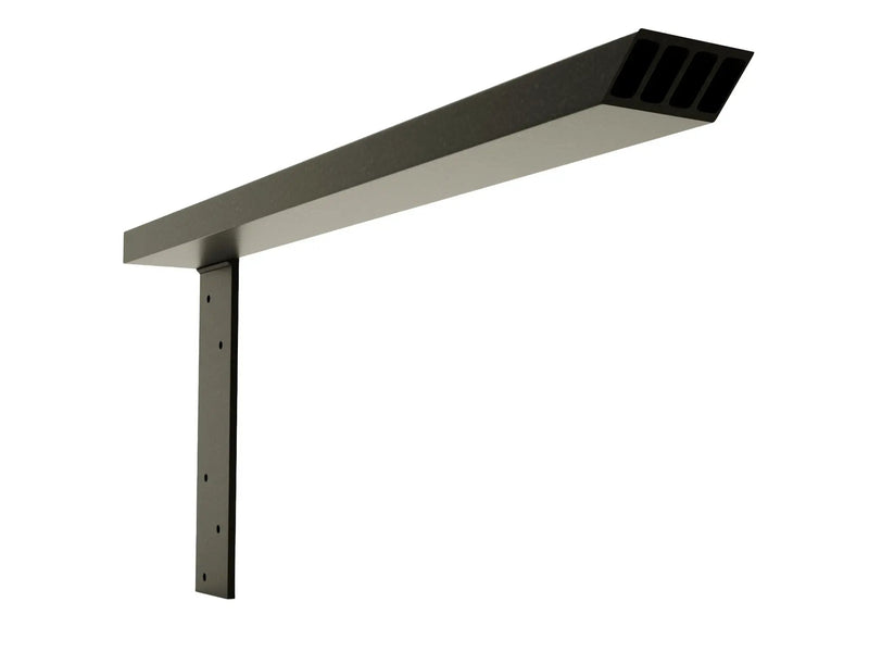 The Original™ Side Wall Free Hanging Shelf Bracket in Industrial, Aluminum or American Made Steel by The Original Granite Bracket