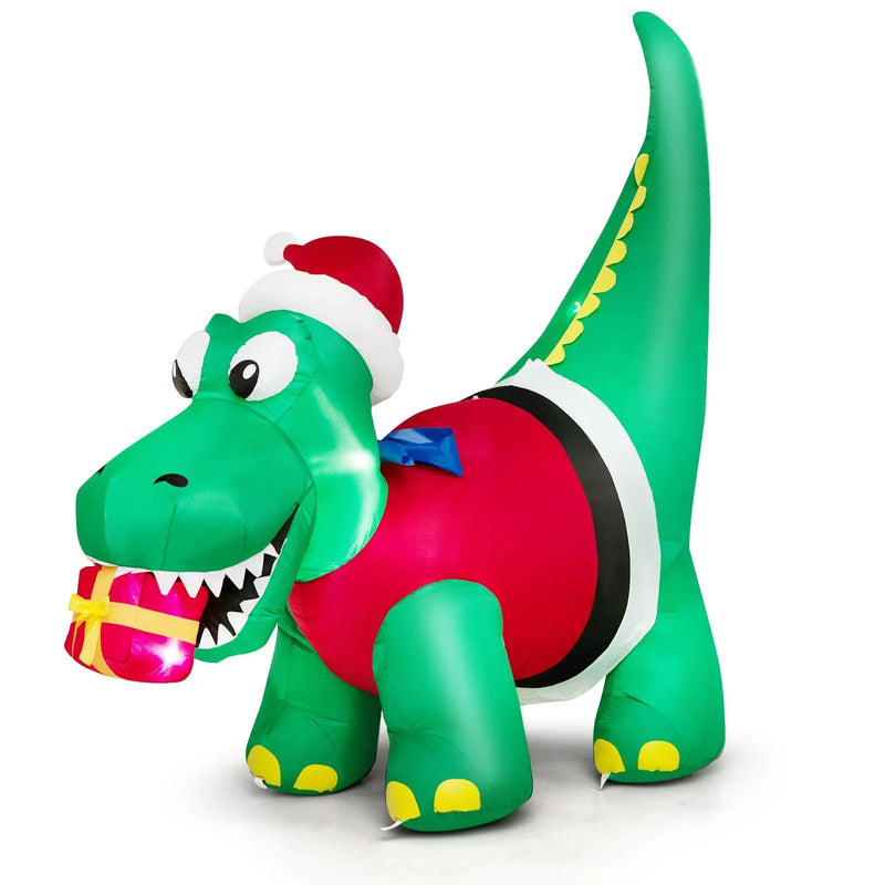 Inflatable Christmas Decoration with LED Lights for Yard by DirectDeals