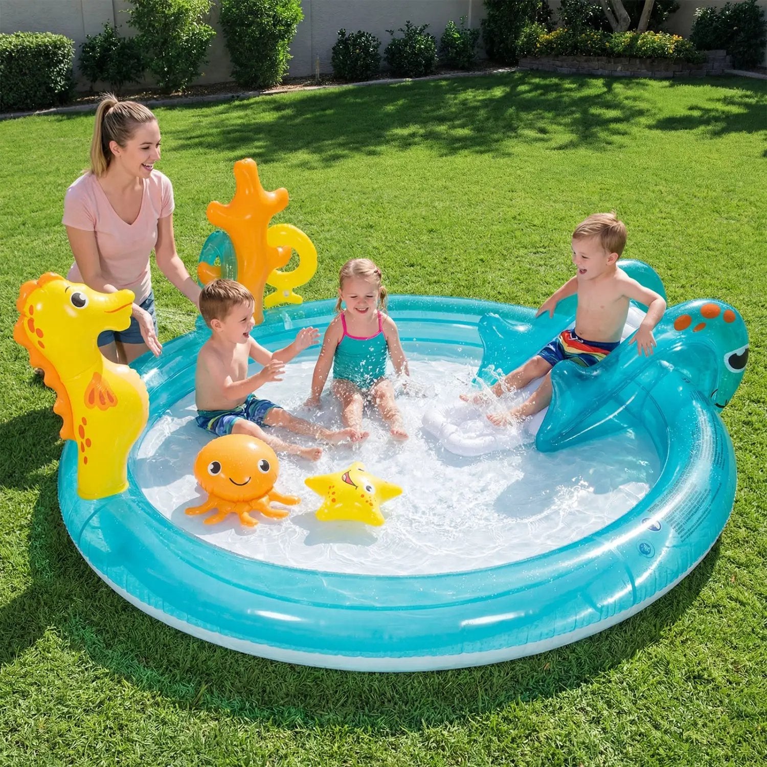 Outdoor Children Summer Water Park for Backyard and Garden by DirectDeals