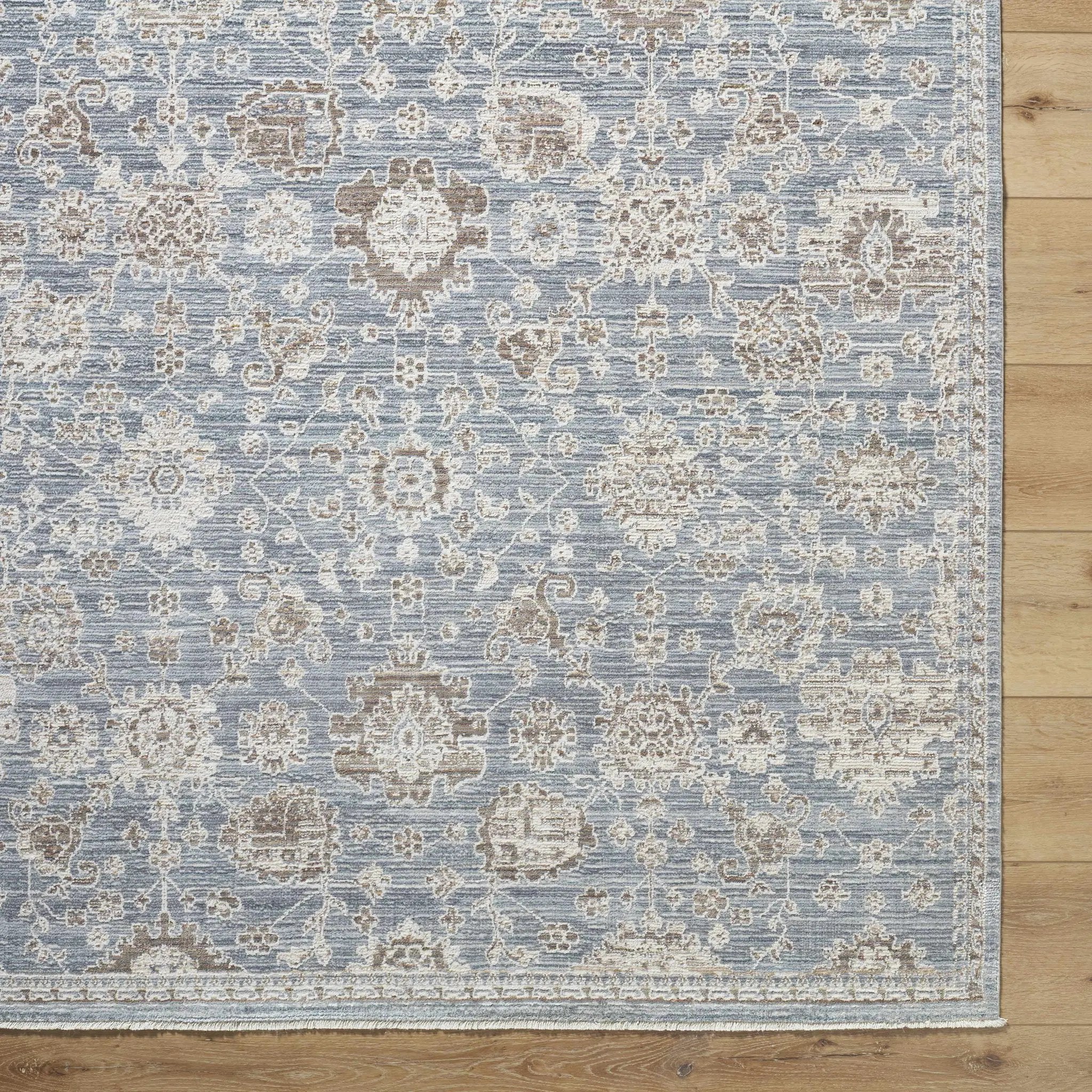 Urara Blue Area Rug by Boutique Rugs