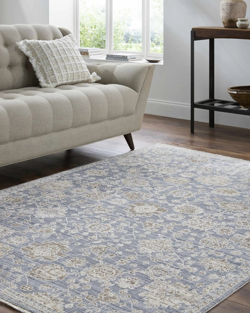 Urara Blue Area Rug by Boutique Rugs