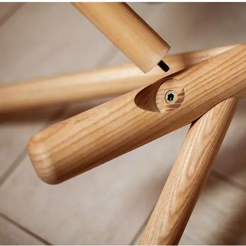 Ash Wood Coat Rack Home Entryway Rack by RusticReach