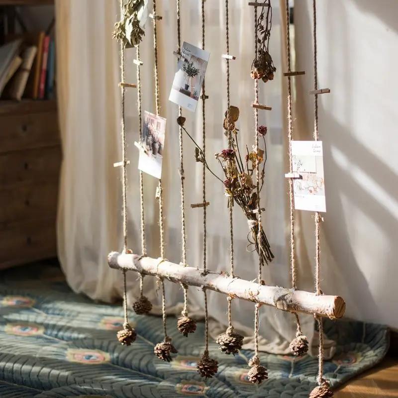 Birch Wood Photo Wall Hanger by RusticReach