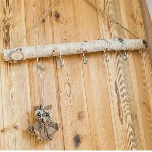 Birch Wood Craft Wall Hanger by RusticReach