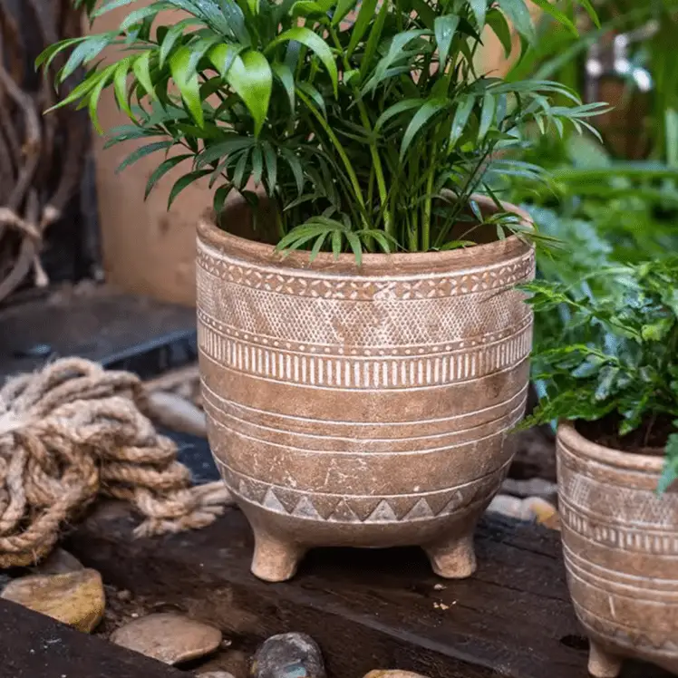 Bohemian Red Clay Planter by RusticReach