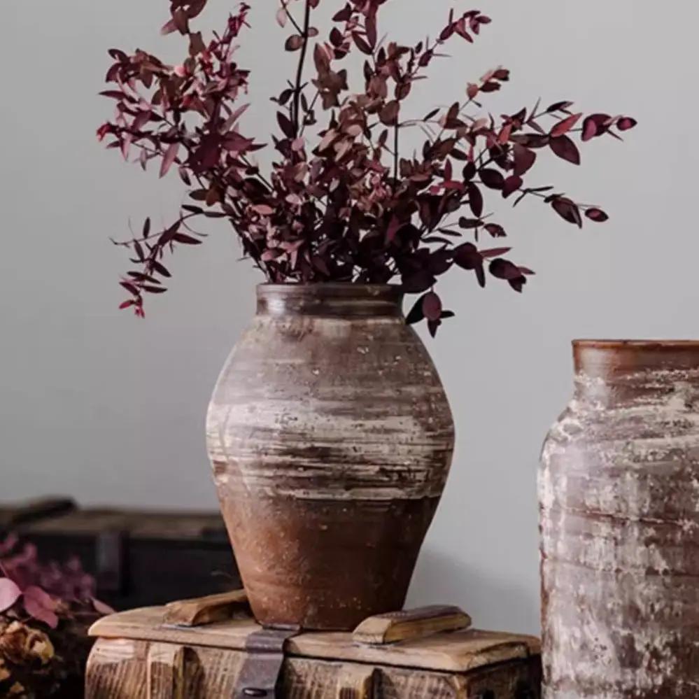 Restoration Brown Clay Pot by RusticReach