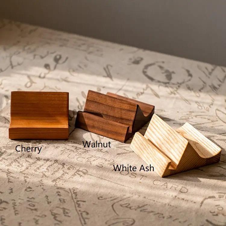 Solid Wood Cellphone Stand Desktop Stand by RusticReach