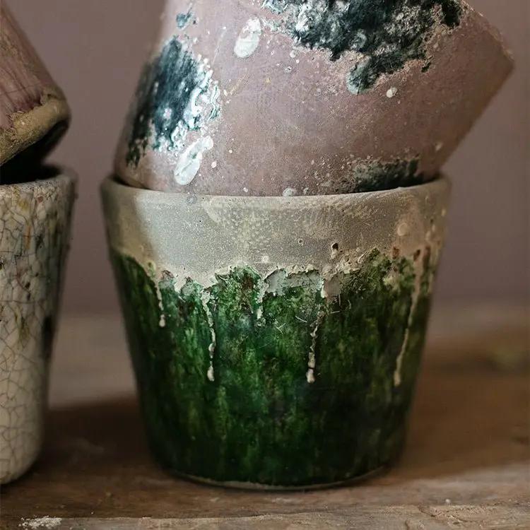 Colorful Terracotta Pot by RusticReach