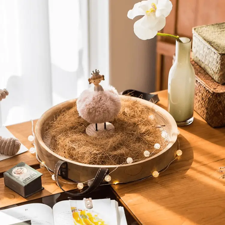 Coconut Fiber Pot Soil Surface Decoration Padding Material Set of 3 by RusticReach