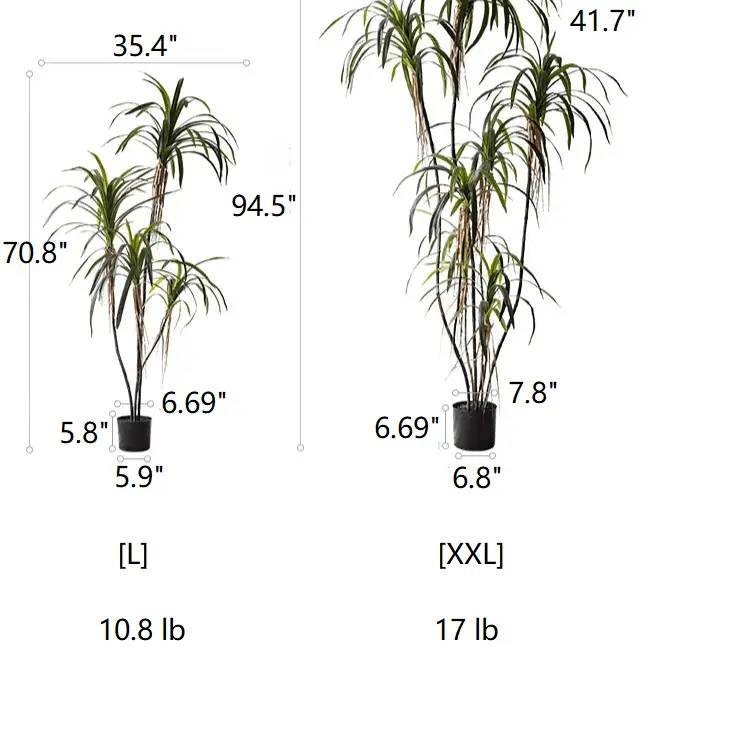 Artificial Dracaena Tree by RusticReach