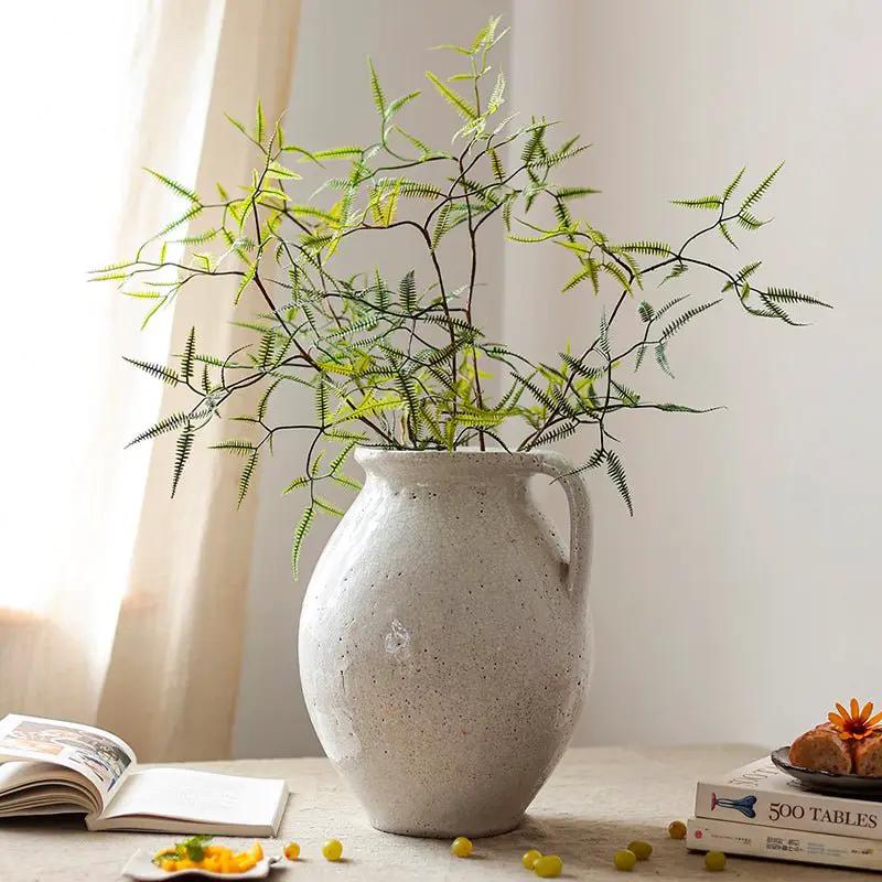 Artificial Faux Forked Fern Stem by RusticReach