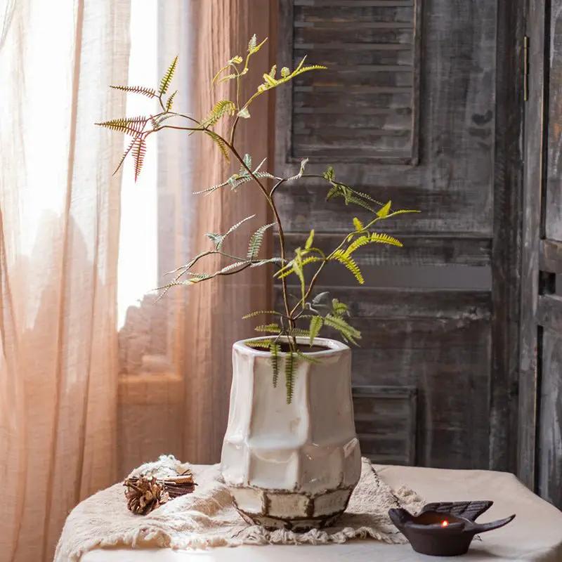 Artificial Faux Forked Fern Stem by RusticReach