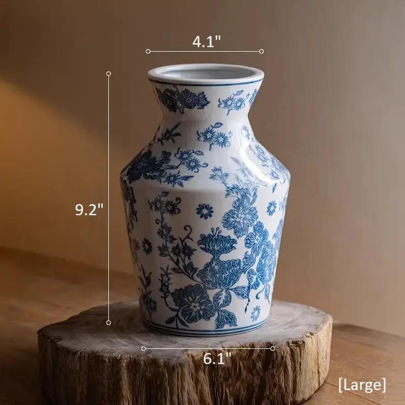 Indigo Porcelain Vase by RusticReach
