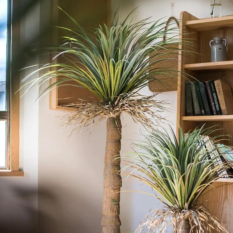Moroccan Artificial Palm Tree In Pot by RusticReach