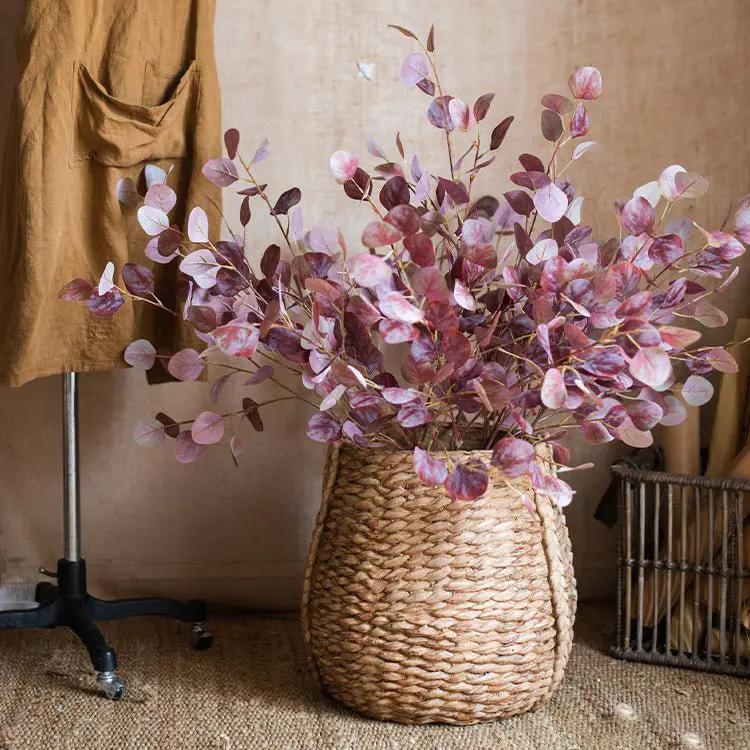 Large Rope Basket Cement Planter by RusticReach