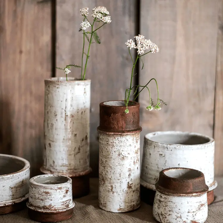 Restoration Ceramic Planter Vase by RusticReach