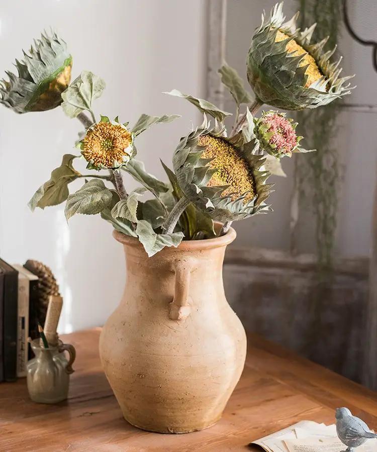 The Restoration Rustic Sunflower Stem by RusticReach