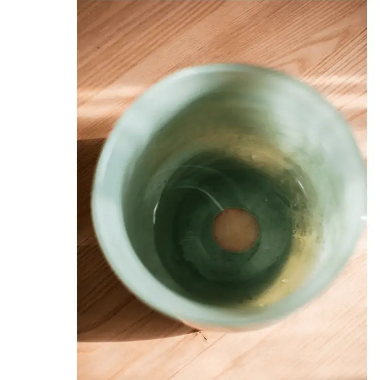 Ruhai Low Glass Vase by RusticReach