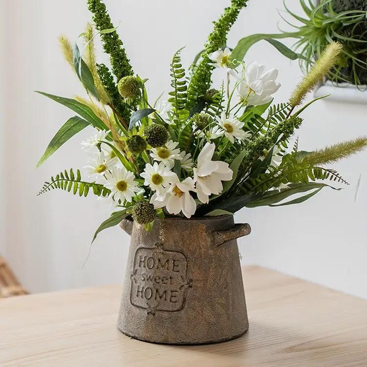 Restoration Sweet Home Flower Pot by RusticReach