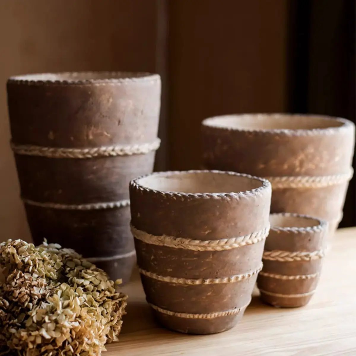 Tasha Red Terracotta Planter by RusticReach