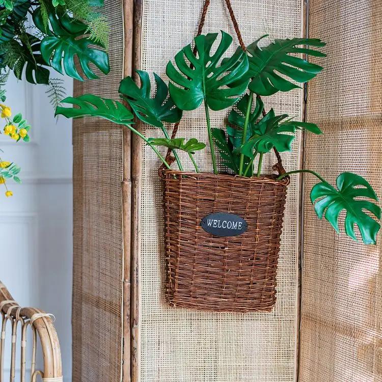 Artificial Faux Real Touch Turtle Leaf Stem Bunch by RusticReach