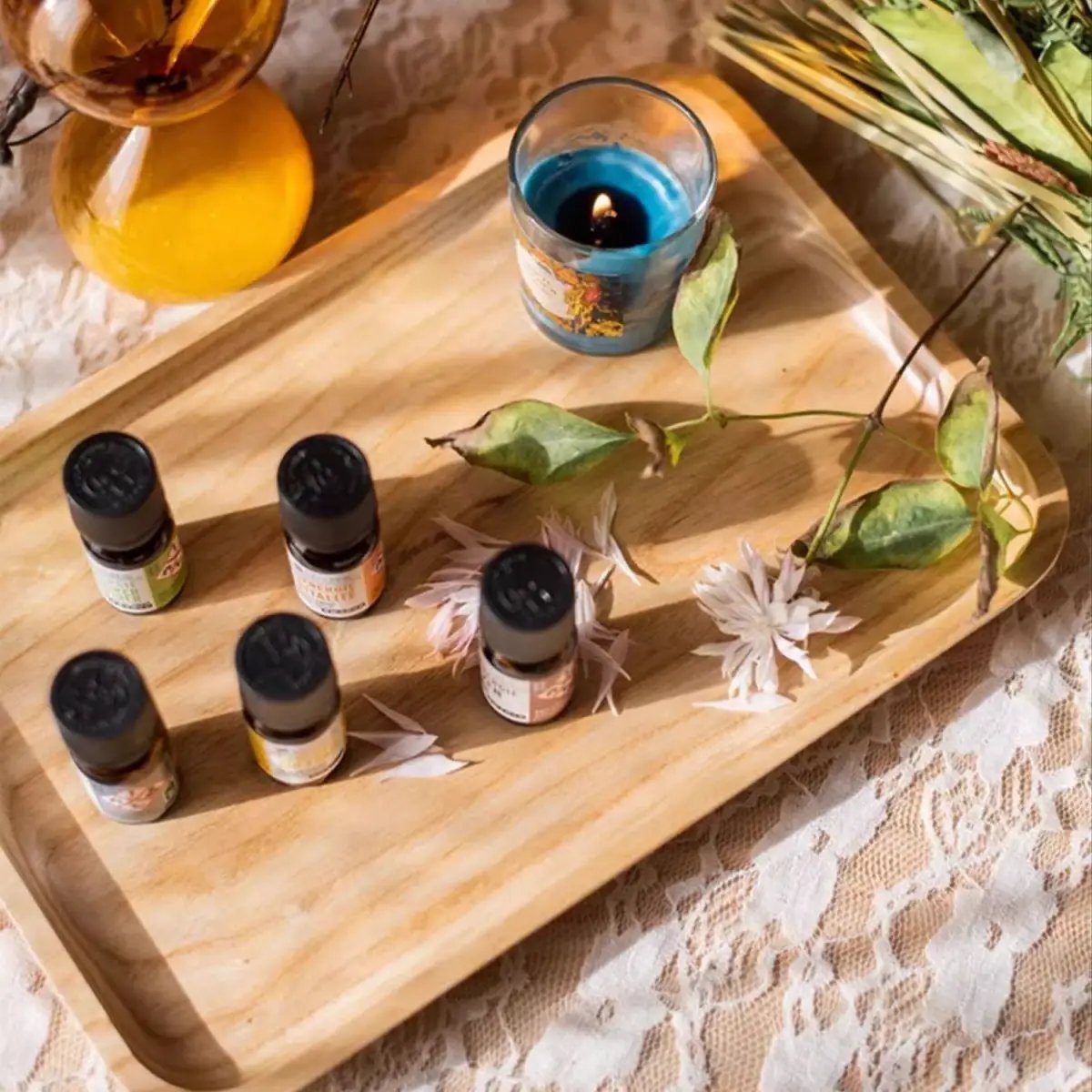 Natural Wood Plate Serving Tray by RusticReach