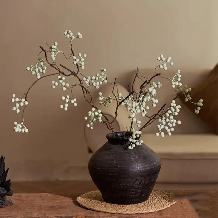 Zen Style Light Green Berry Stem 37.8" Tall by RusticReach