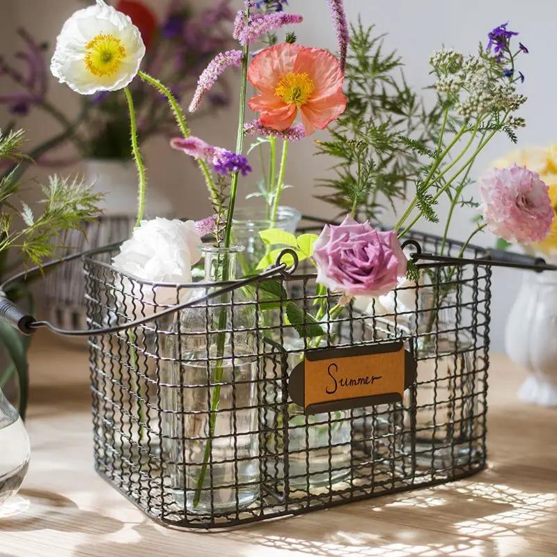 Zakka Multifunctional Wire Organizer Basket by RusticReach