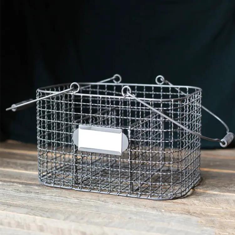 Zakka Multifunctional Wire Organizer Basket by RusticReach