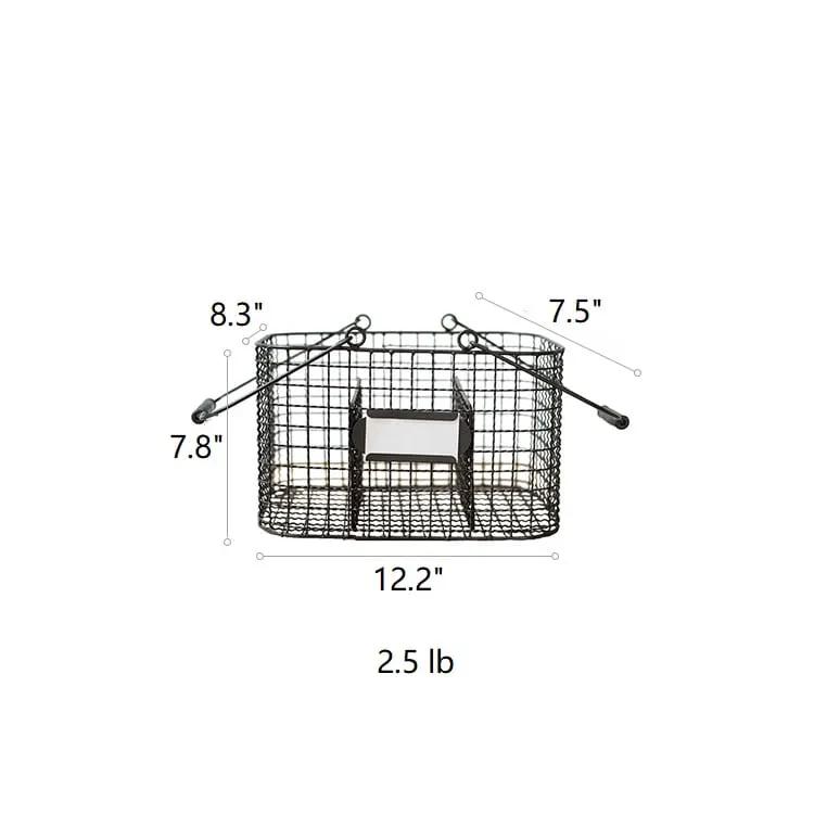 Zakka Multifunctional Wire Organizer Basket by RusticReach