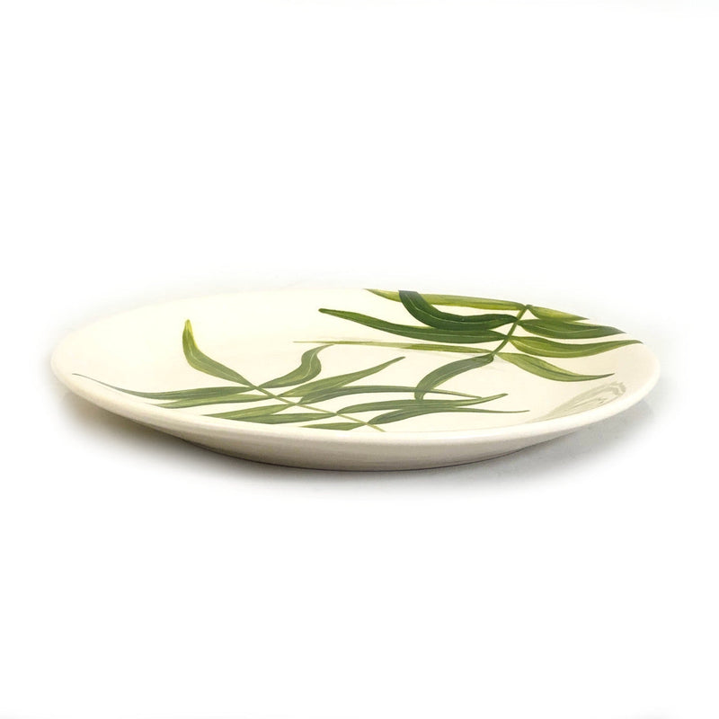 Floating Leaves Dinner Plate - Green, photo 2 of 5