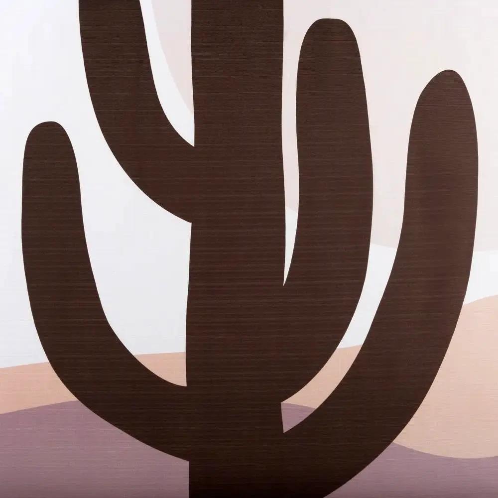 72-in. Desert Cactus Sunset Brown Red Tan Southwest Shower Curtain by HomePacific