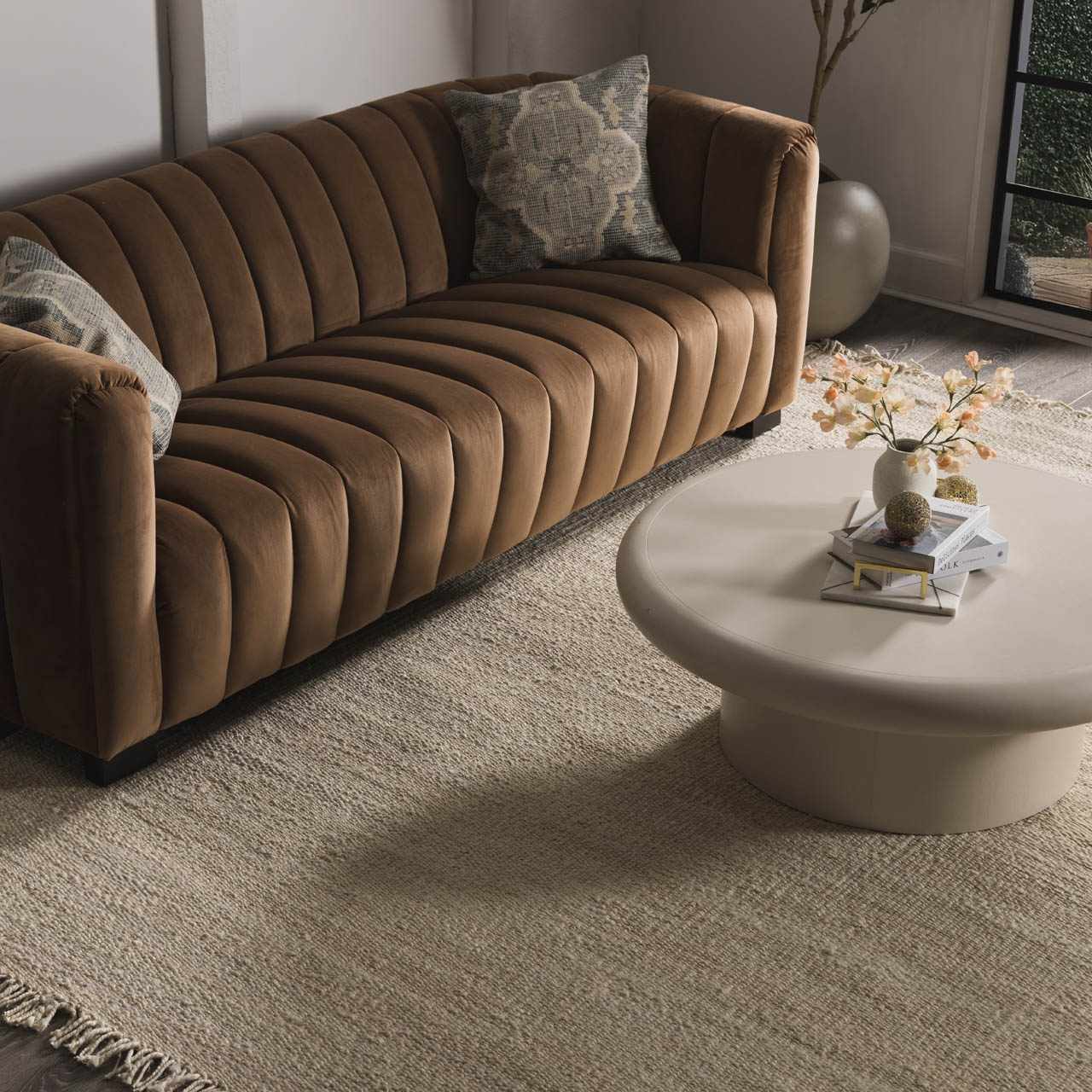 Iantha Jute Rug by Boutique Rugs