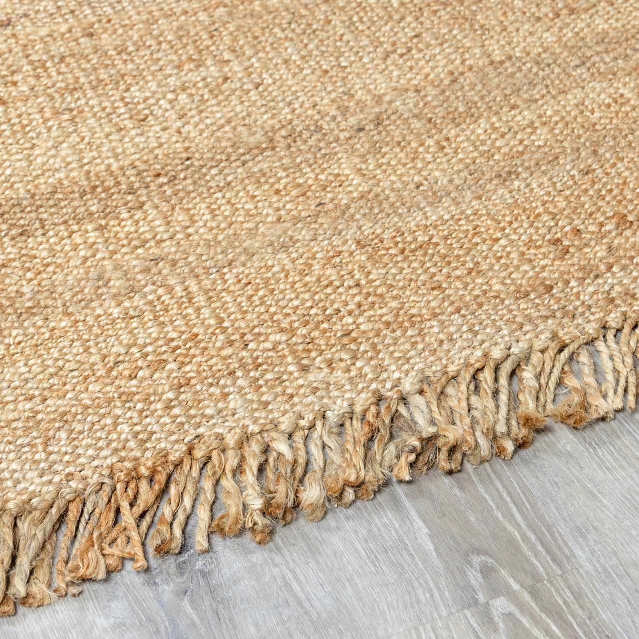 Oaks Perfect Flatweave Jute Rug by Boutique Rugs