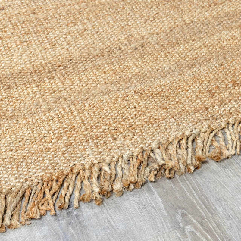 Oaks Perfect Flatweave Jute Rug by Boutique Rugs