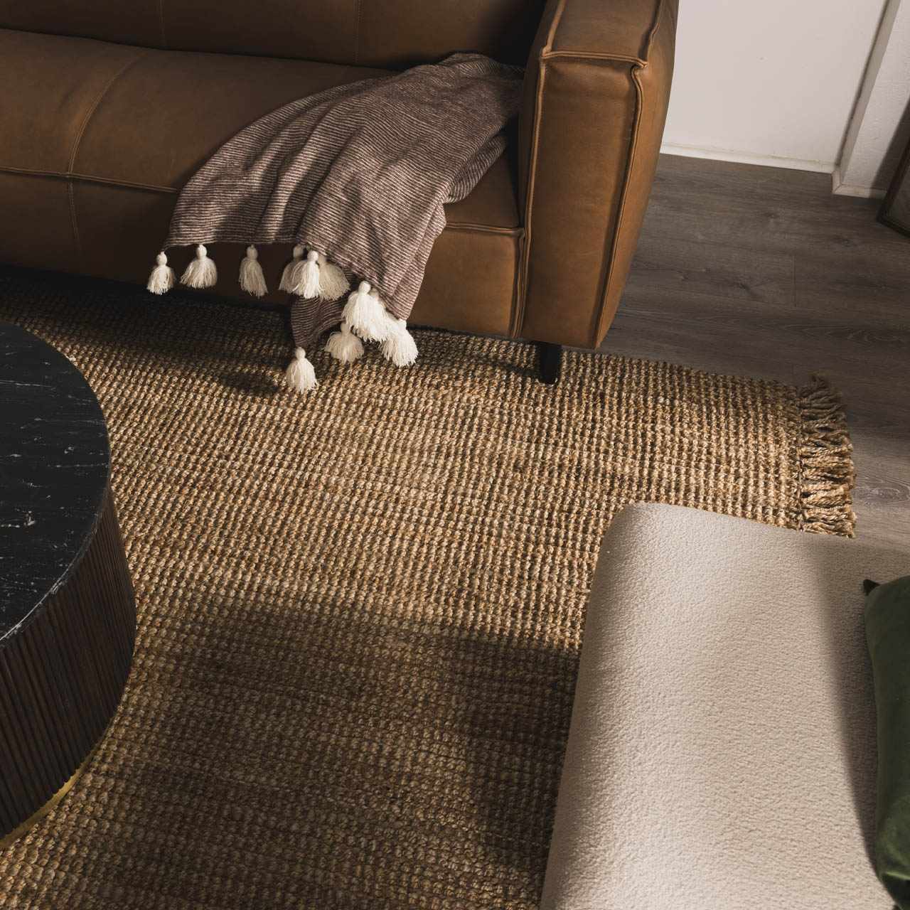 Oaks Perfect Flatweave Jute Rug by Boutique Rugs
