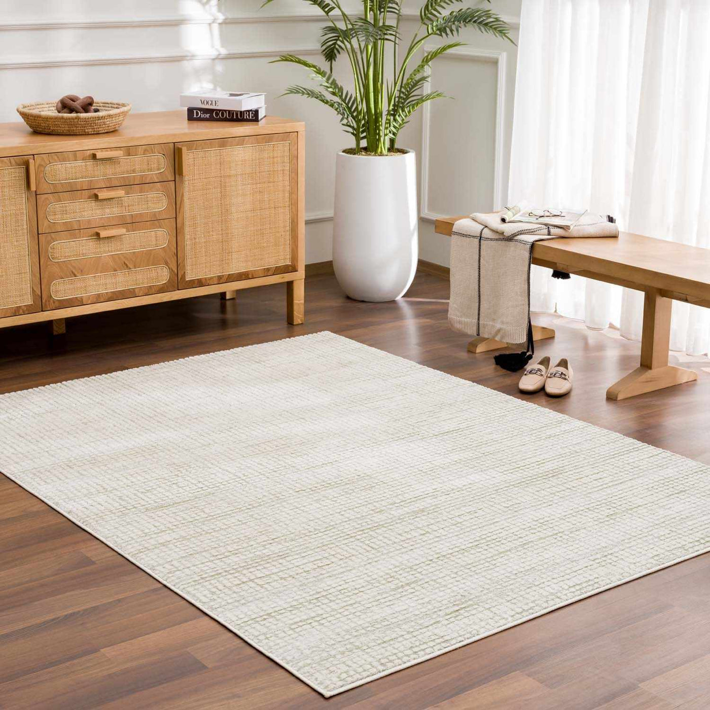 Albena Gray Area Rug by Boutique Rugs