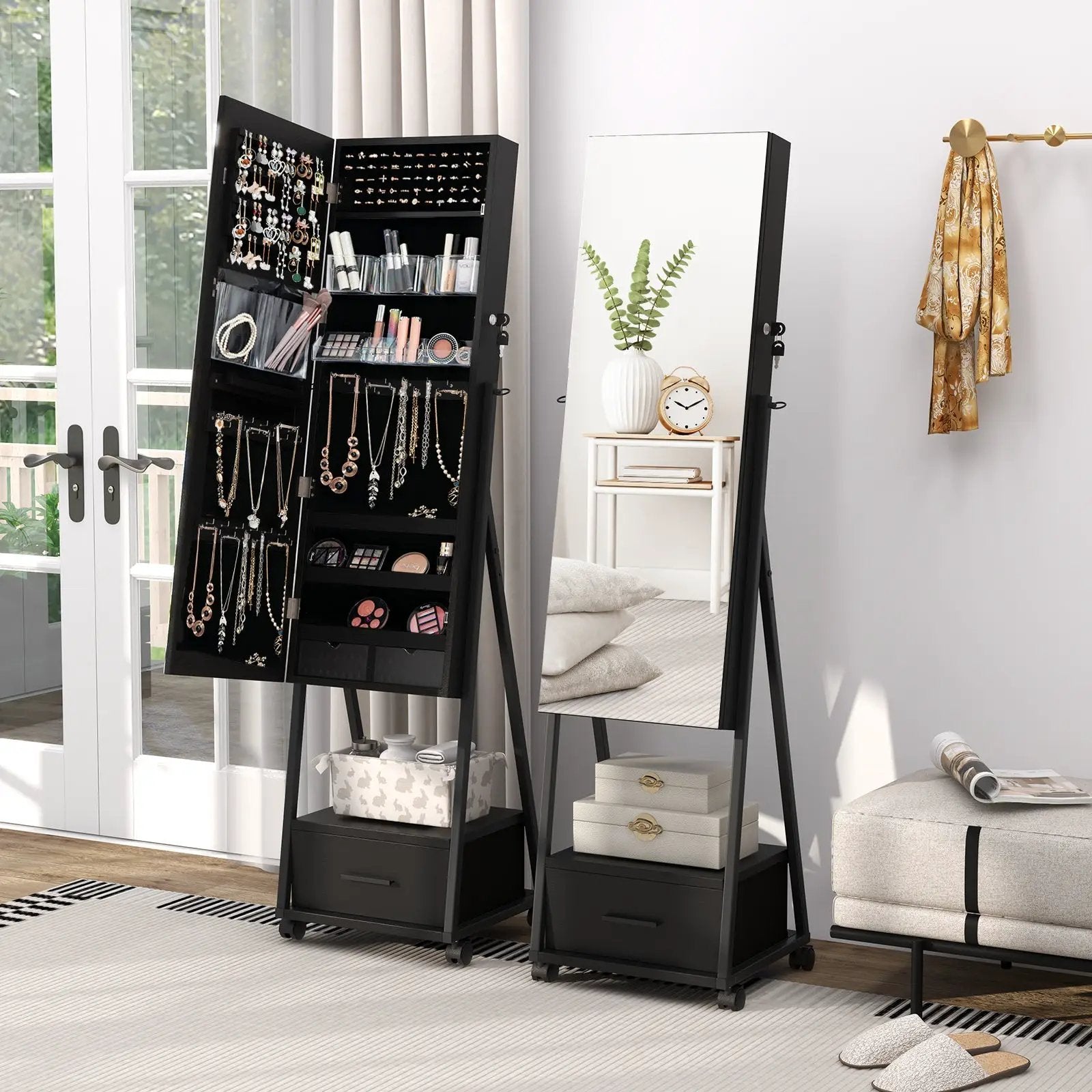 Jewelry Cabinet with Full by DirectDeals