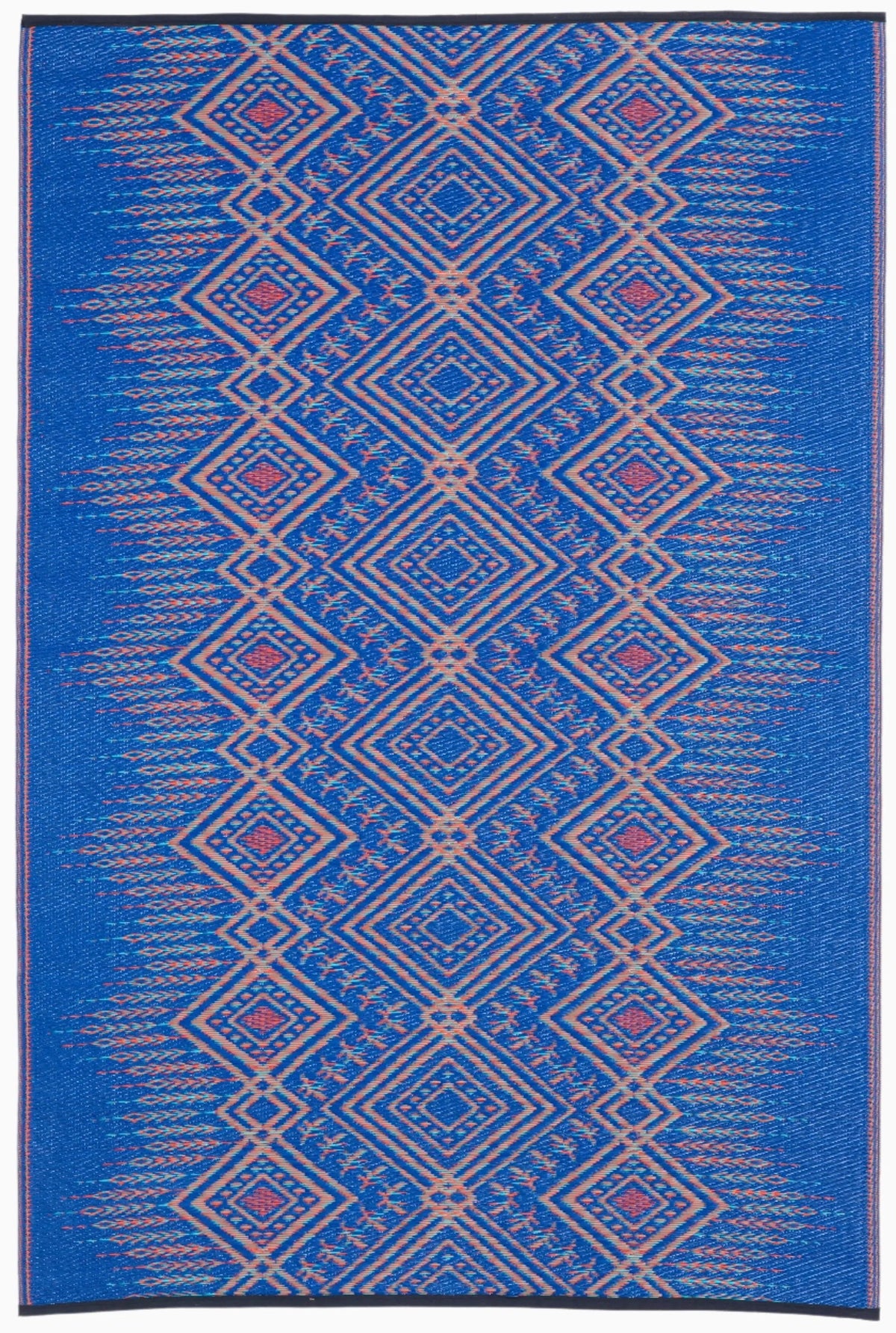 Jodhpur - Multi Blue Outdoor Rug for Patio by Fab Habitat