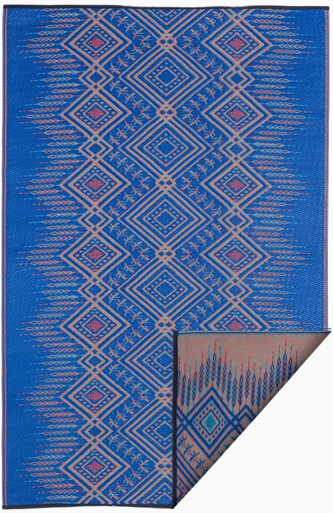Jodhpur - Multi Blue Outdoor Rug for Patio, photo 6 of 8