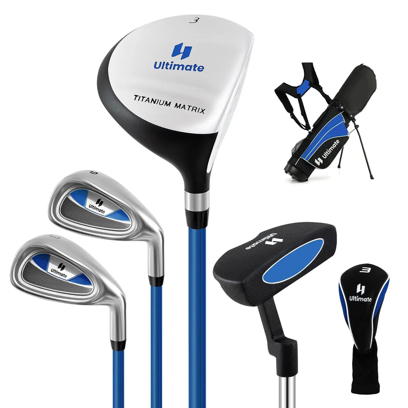 Junior Complete Golf Club Set For Age 8 to 10 by DirectDeals