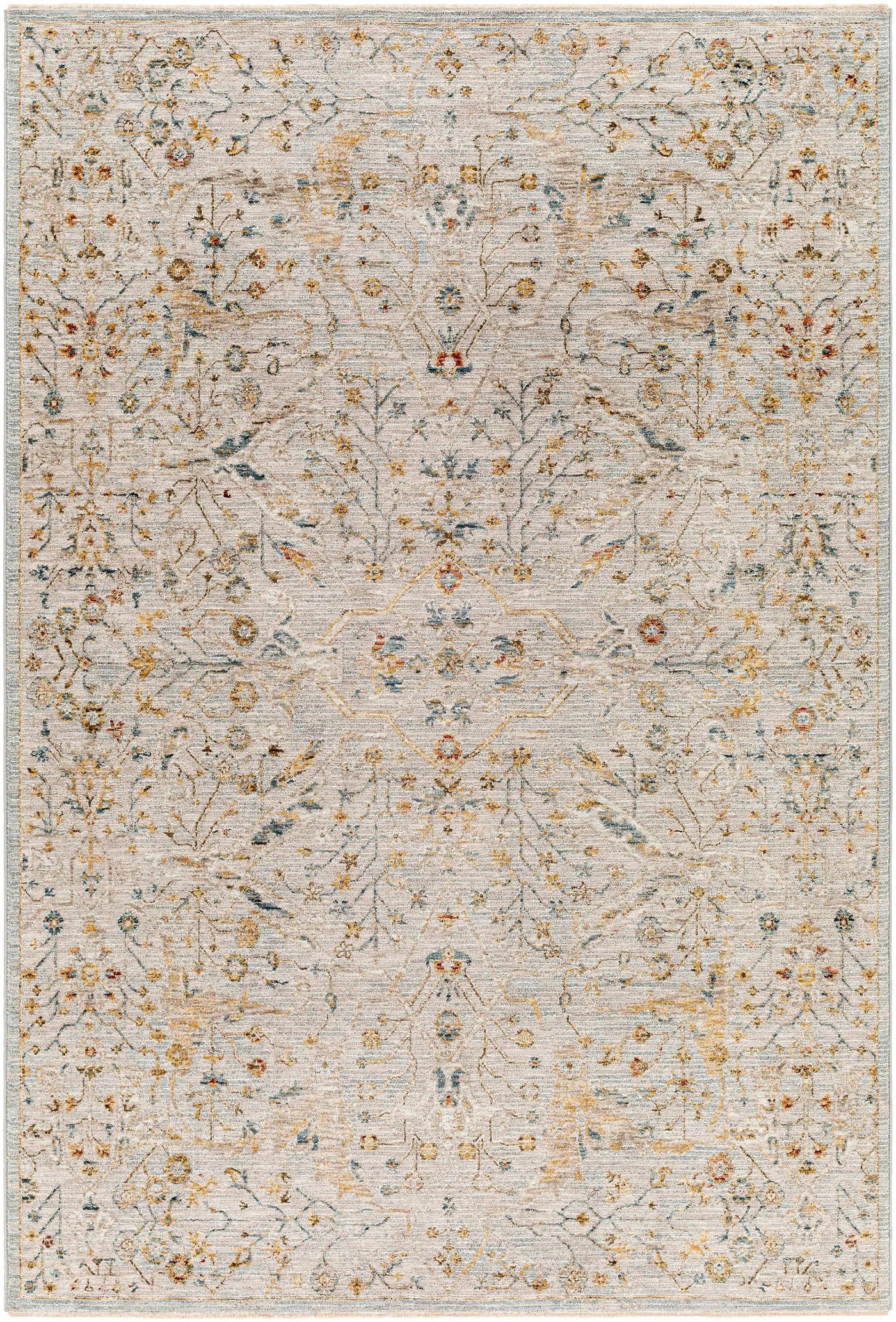 Kabungahan Oushak Style Floral Rug by Boutique Rugs