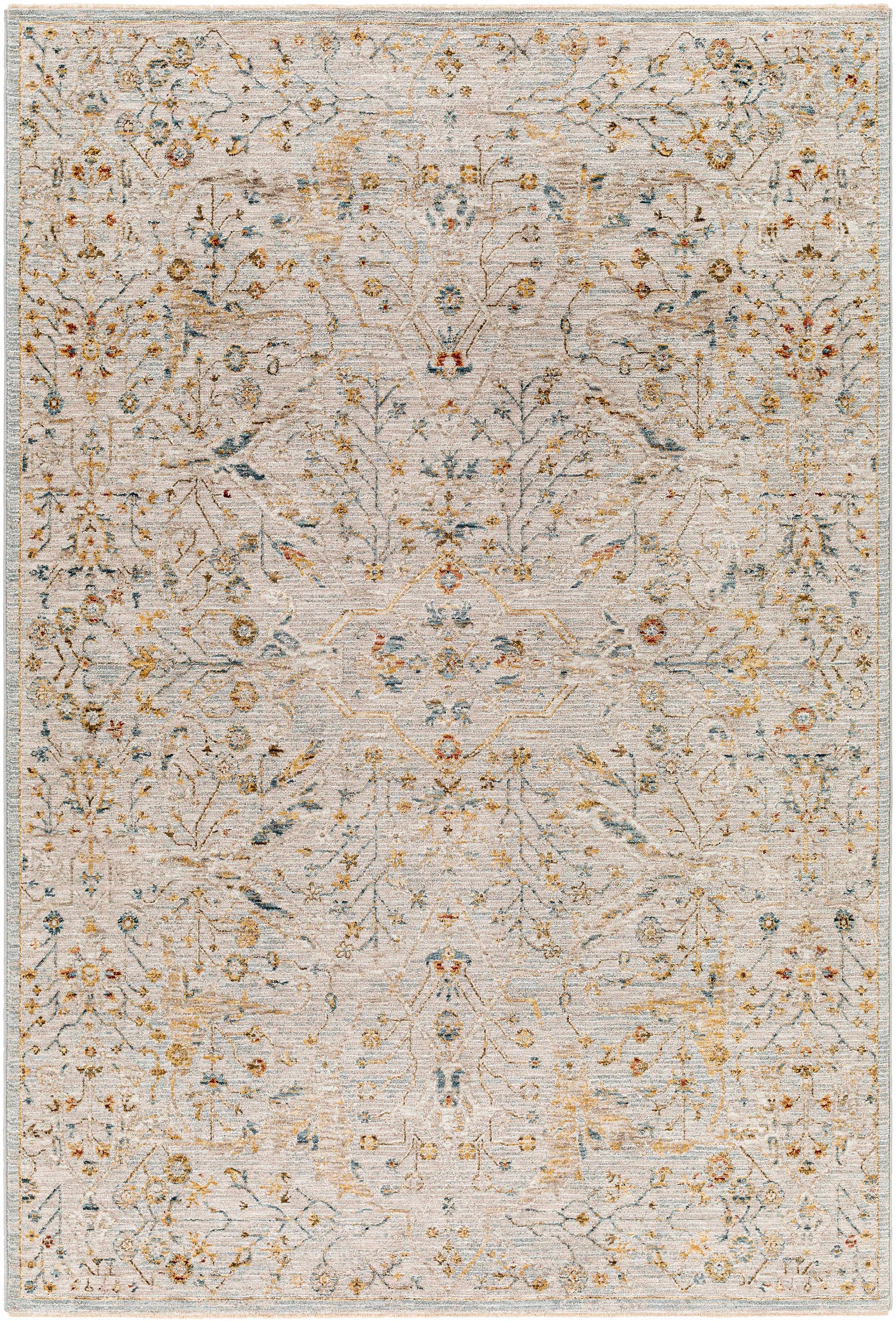 Kabungahan Oushak Style Floral Rug by Boutique Rugs